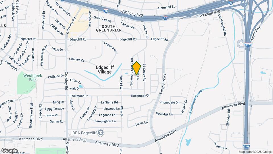 6012 Meredith Ln Mapa y Detalles de la Ubicación
