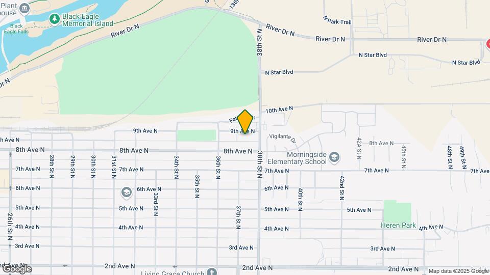 3640 9th Ave N Map and Location Details