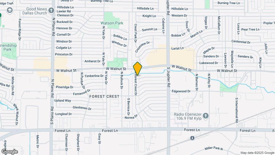 308 N Forest Crest Dr Map and Location Details