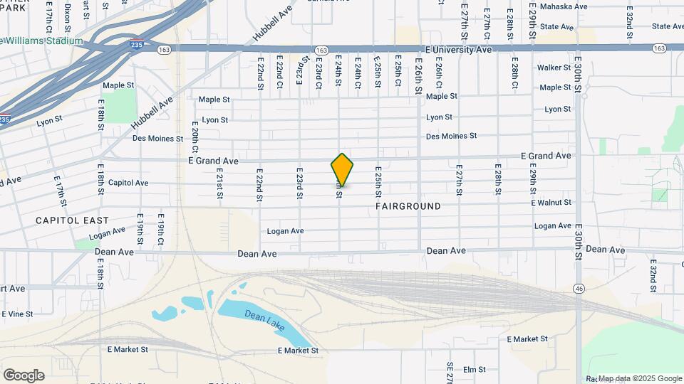 315 E 24th St Map and Location Details