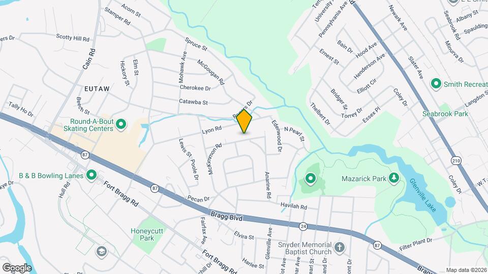 1020 McKimmon Rd Map and Location Details