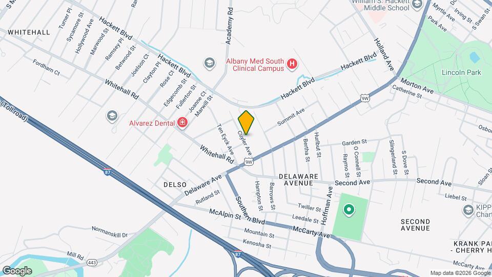 17 Cuyler Ave Map and Location Details