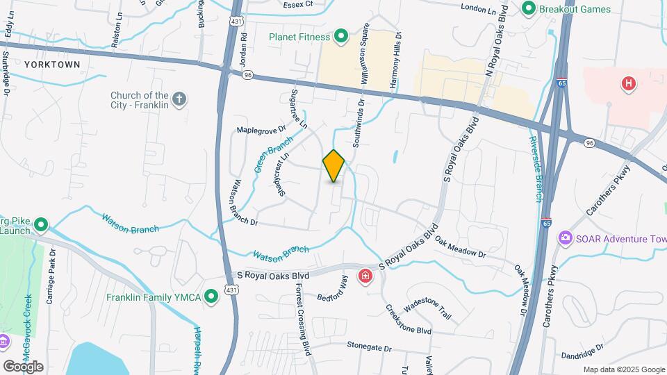 2025 Emery Ln Map and Location Details