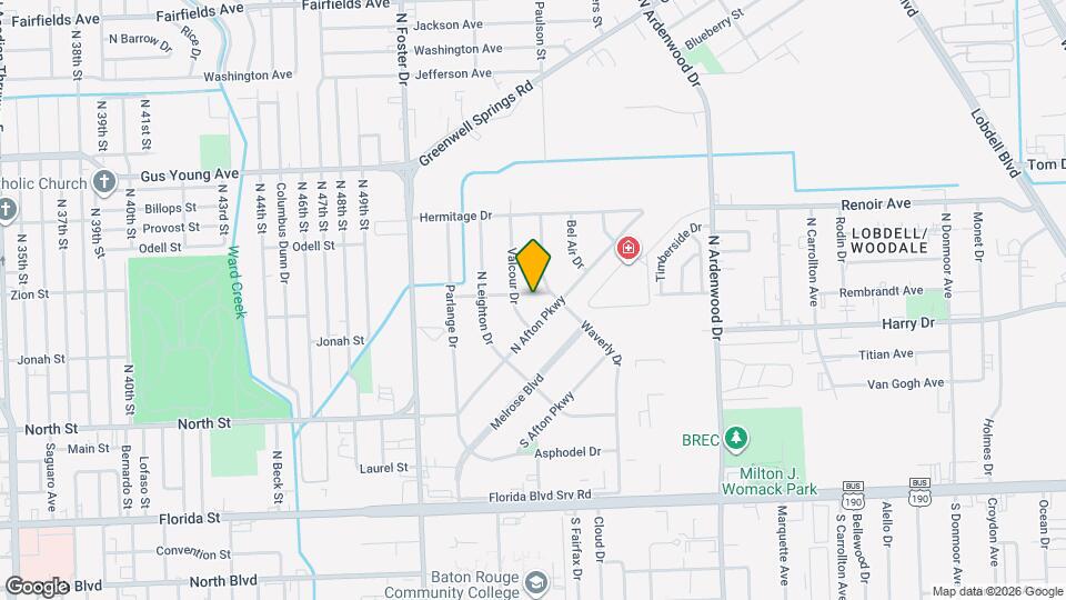 5346 Rosedown Dr Mapa y Detalles de la Ubicación