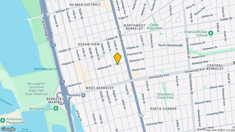 1010 Delaware St Map and Location Details