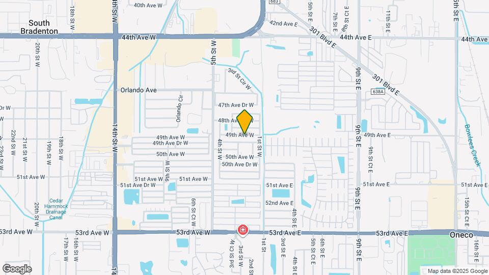 208 49th Ave W Map and Location Details