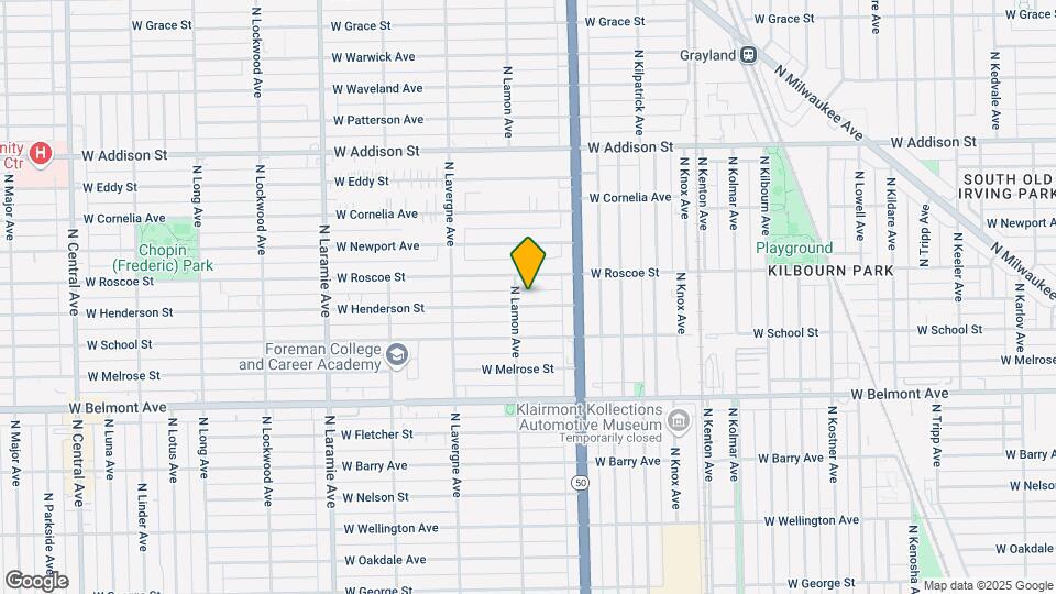 4844-4850 W Henderson Map and Location Details
