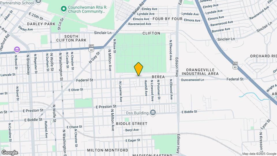 2799 Federal St Map and Location Details