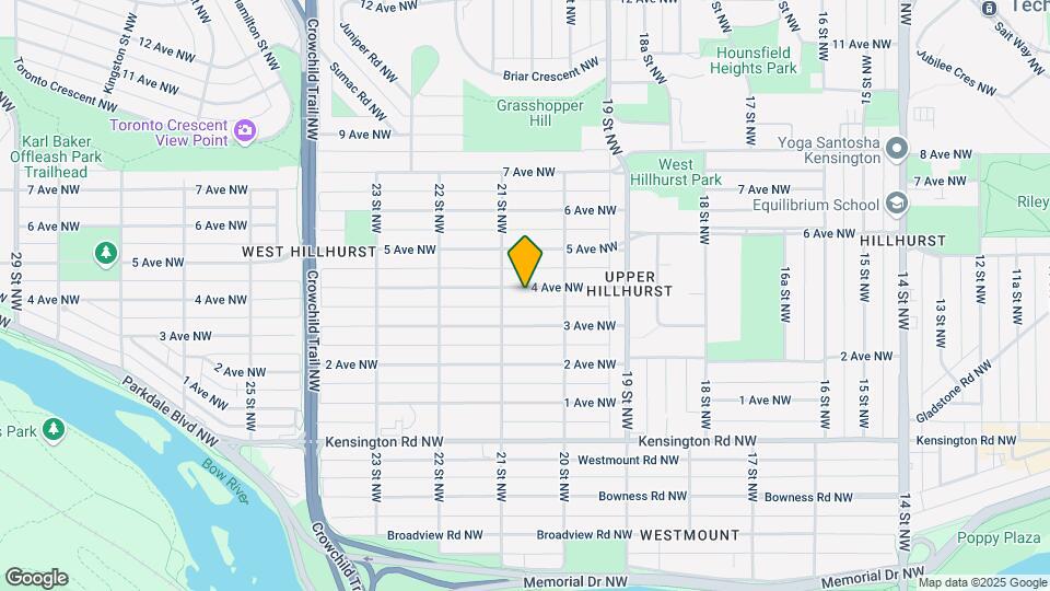 2123 4th Ave NW Map and Location Details