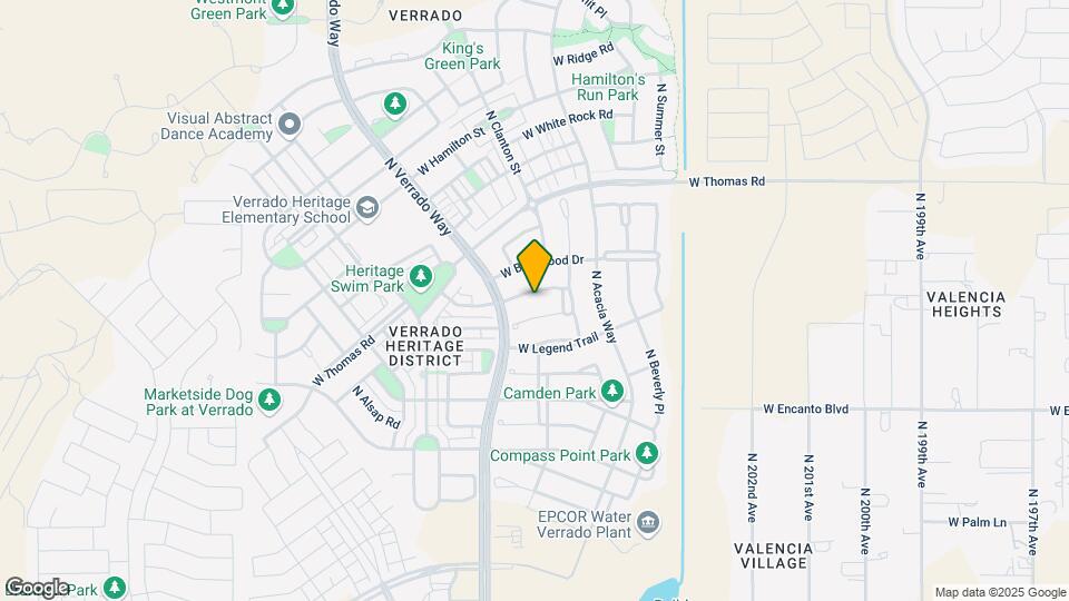 20591 W Point Ridge Rd Mapa y Detalles de la Ubicación