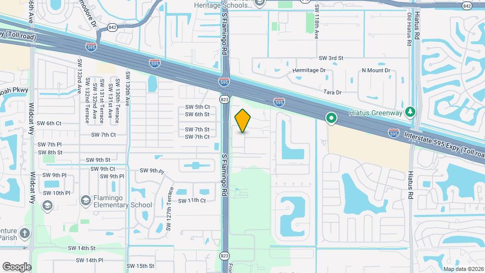 821 E Village Cir Map and Location Details