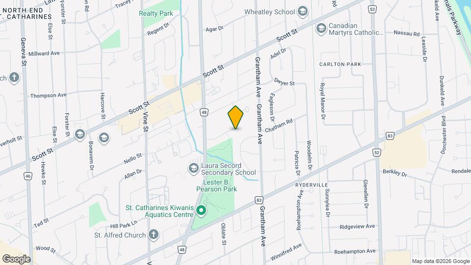 25 Meadowbrook Crescent Map and Location Details