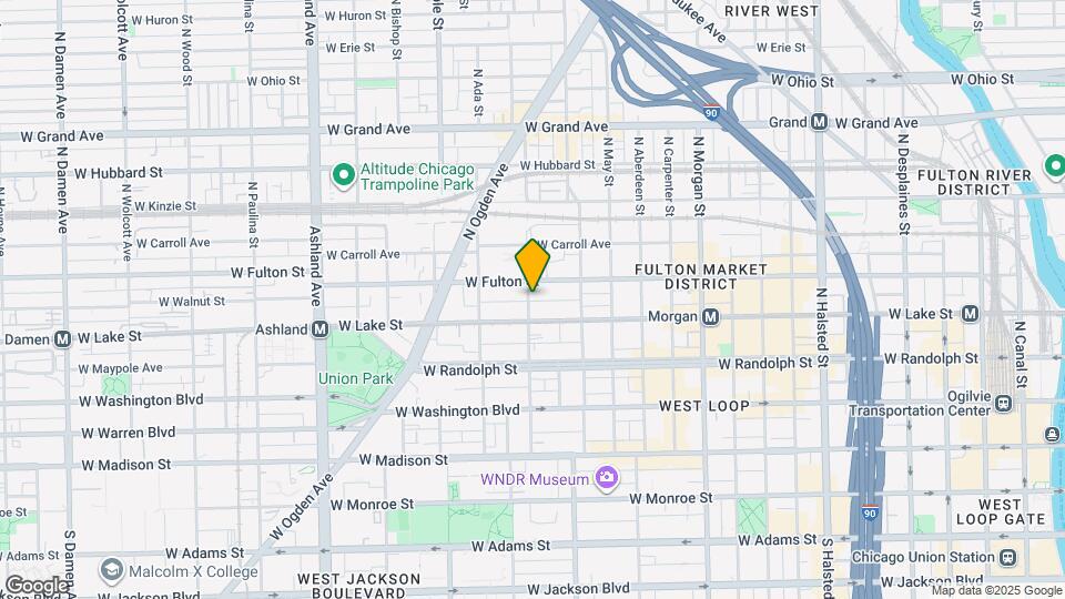 219 N Elizabeth St Mapa y Detalles de la Ubicación