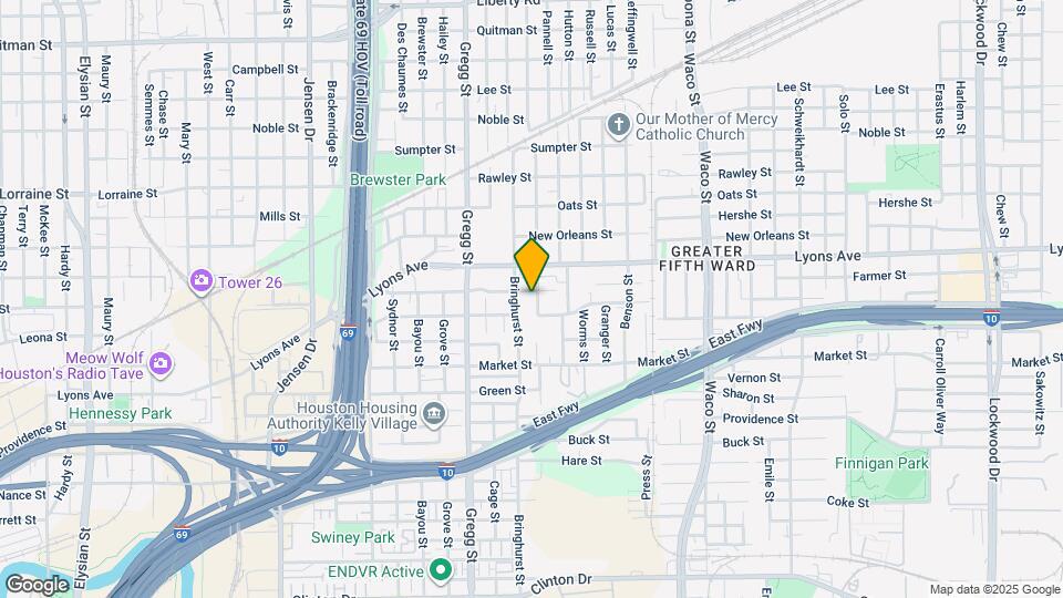 1419 Capron St Map and Location Details