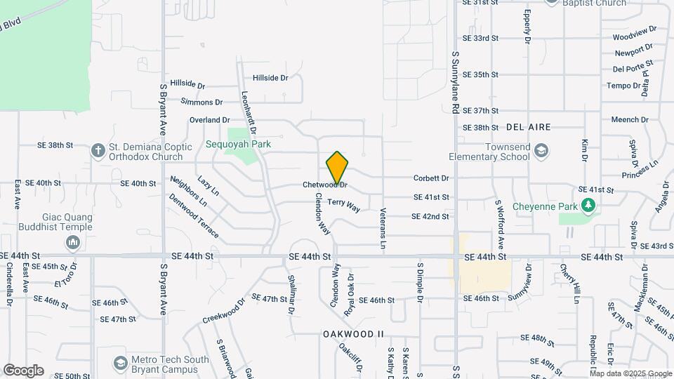 3716 Chetwood Dr Map and Location Details