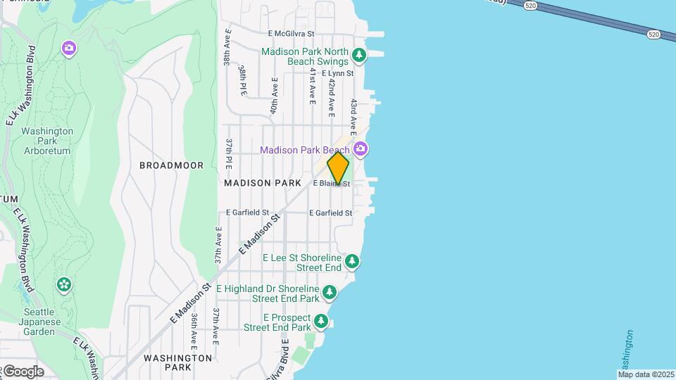 1628 42nd Ave E Map and Location Details