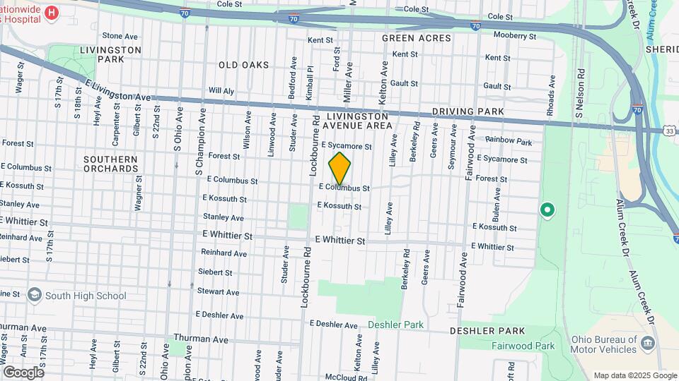 1016 Miller Ave, Unit 1016 Miller Map and Location Details