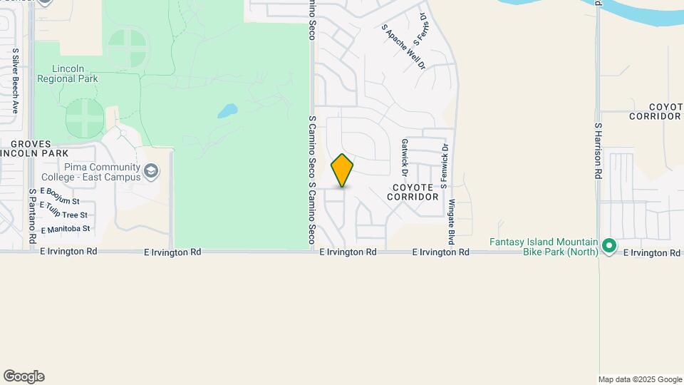 8764 E Almond St Map and Location Details