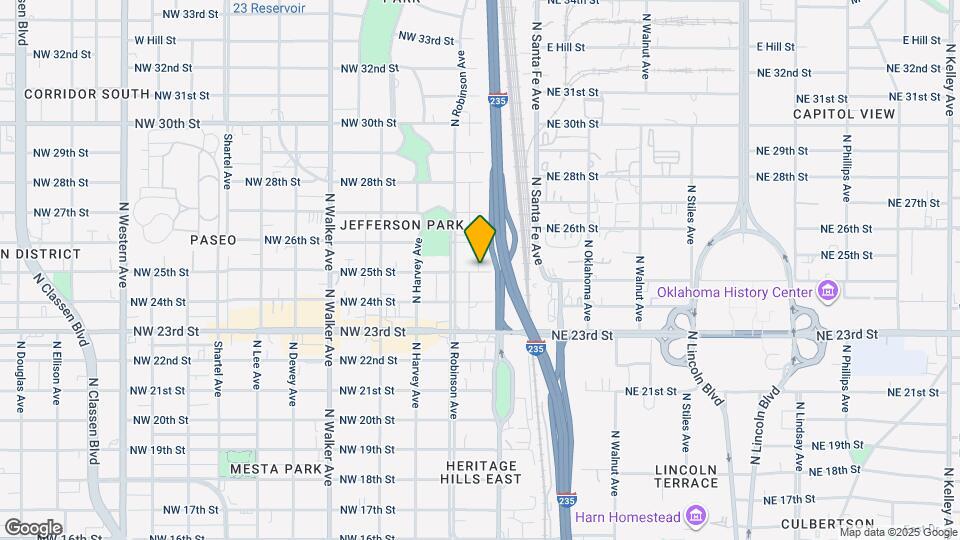 125 NW 25th St Map and Location Details
