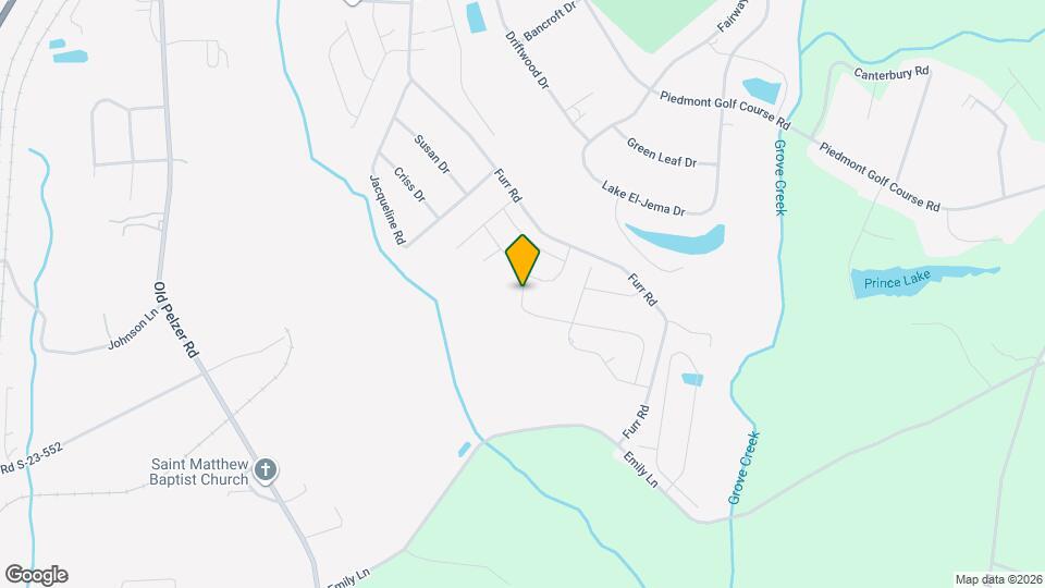 605 Palmerston Dr Map and Location Details