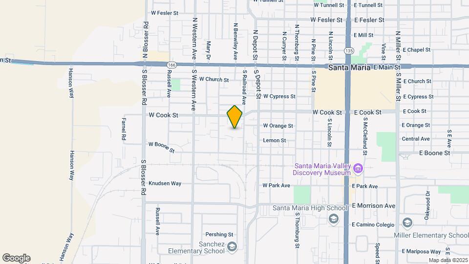 504 S Oakley Ave Map and Location Details