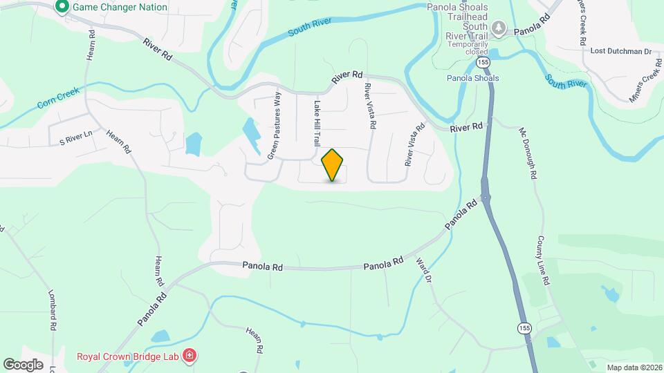 4581 River Hill Cir Mapa y Detalles de la Ubicación