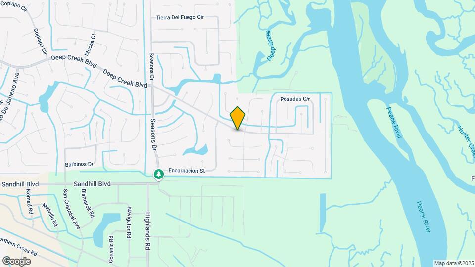 27295 Deep Creek Blvd Mapa y Detalles de la Ubicación