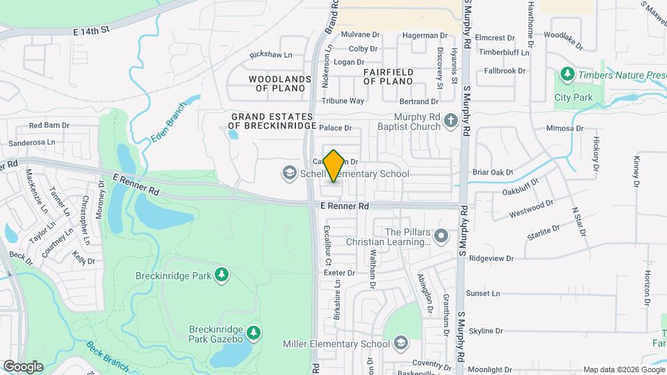 5432 Caine Rd Map and Location Details