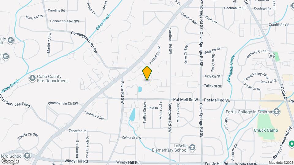 308 Summer Cove NW Mapa y Detalles de la Ubicación