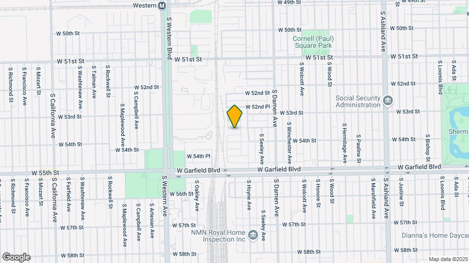 2131 W 53rd Pl Mapa y Detalles de la Ubicación