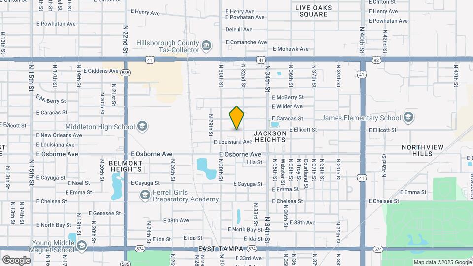 3101 E Ellicott St Map and Location Details