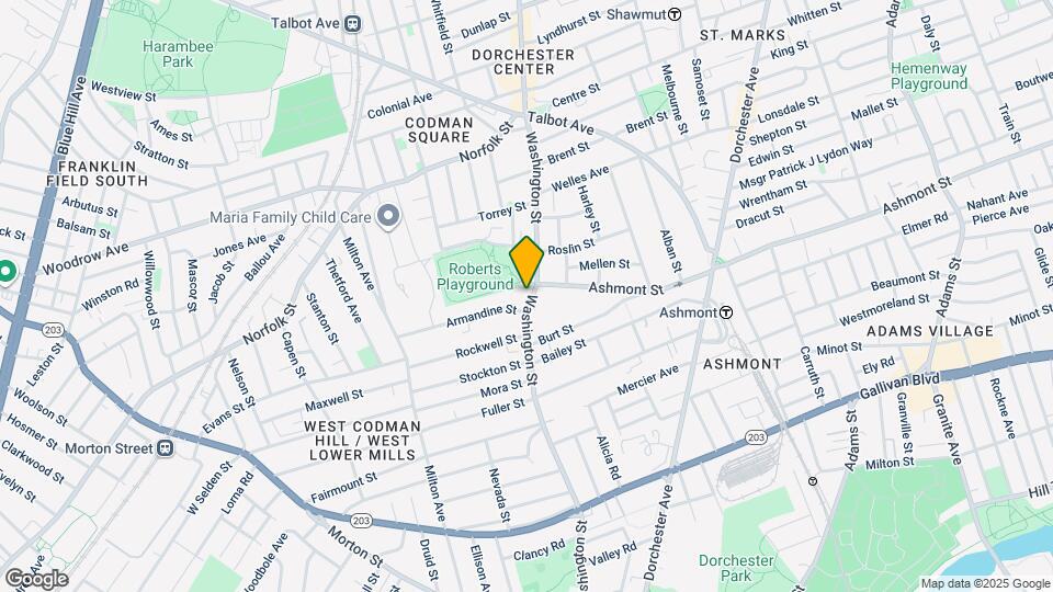 757 Washington St Map and Location Details