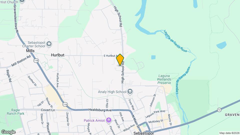 892 High School Rd Map and Location Details