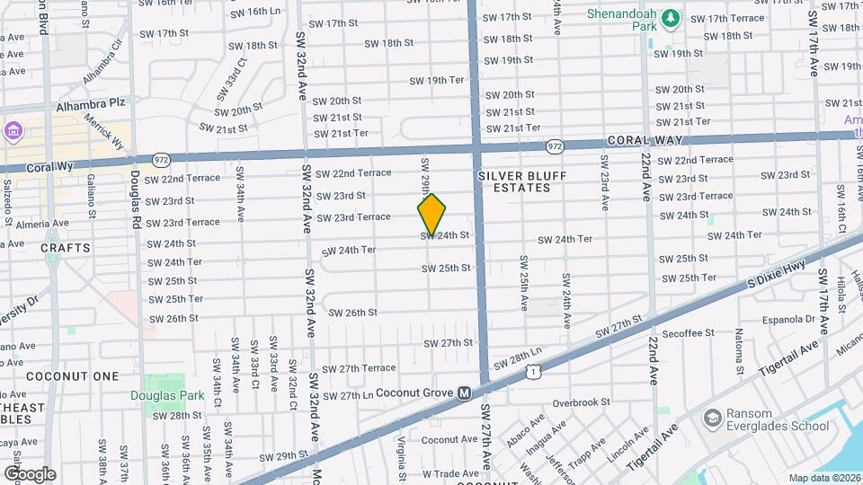 2841 SW 24th Ter Map and Location Details