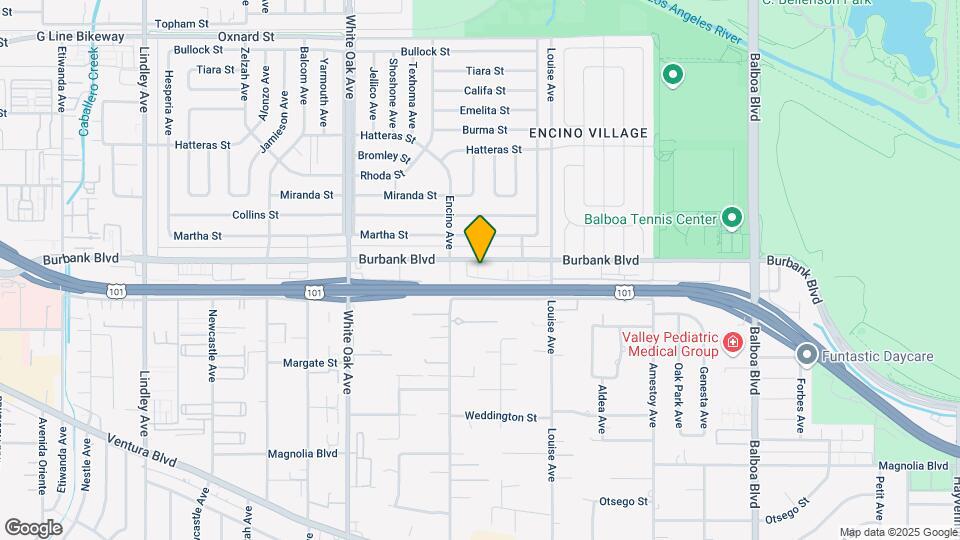 Ultra Encino Map and Location Details
