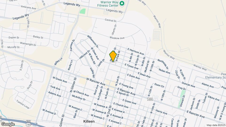 211 W Dean Ave Mapa y Detalles de la Ubicación
