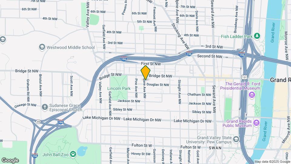 961 Douglas St NW Map and Location Details