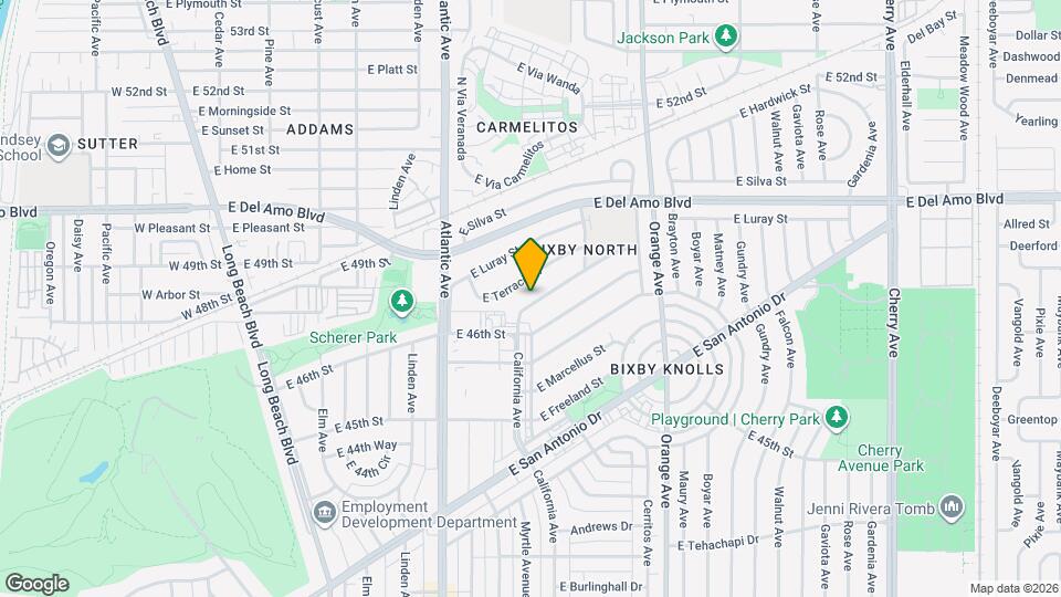 1021 E Ridgewood St Map and Location Details