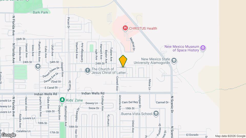 2310 Nevada Dr Map and Location Details