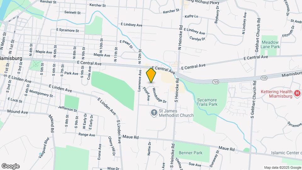 1233 Uhlwood Dr Map and Location Details