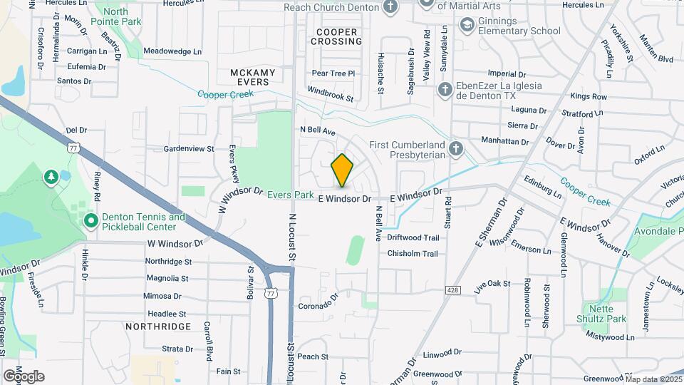 3105 Inglewood St Map and Location Details