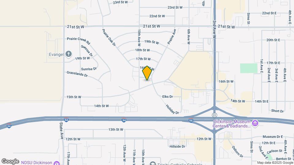 Prairie Hills Townhomes Map and Location Details
