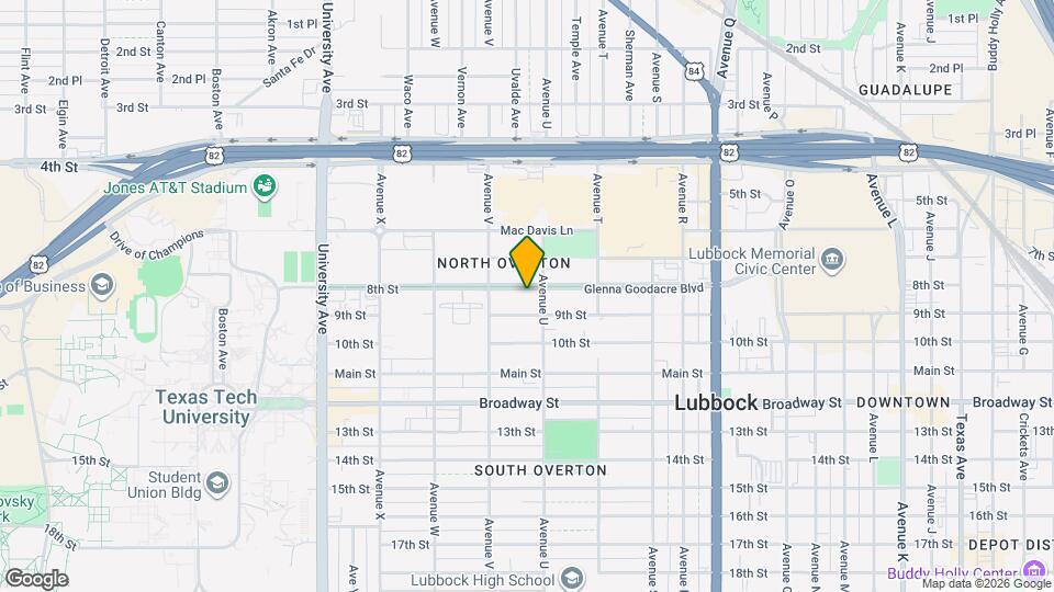 2107 Glenna Goodacre Blvd Map and Location Details
