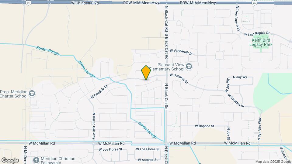5018 W Sands Basin Dr Map and Location Details