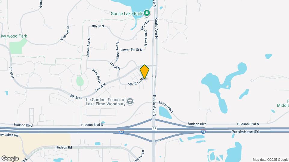 9929 5th St Ln N Map and Location Details