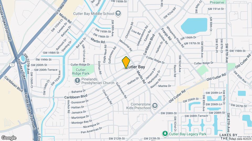 9711 Caribbean Blvd Map and Location Details