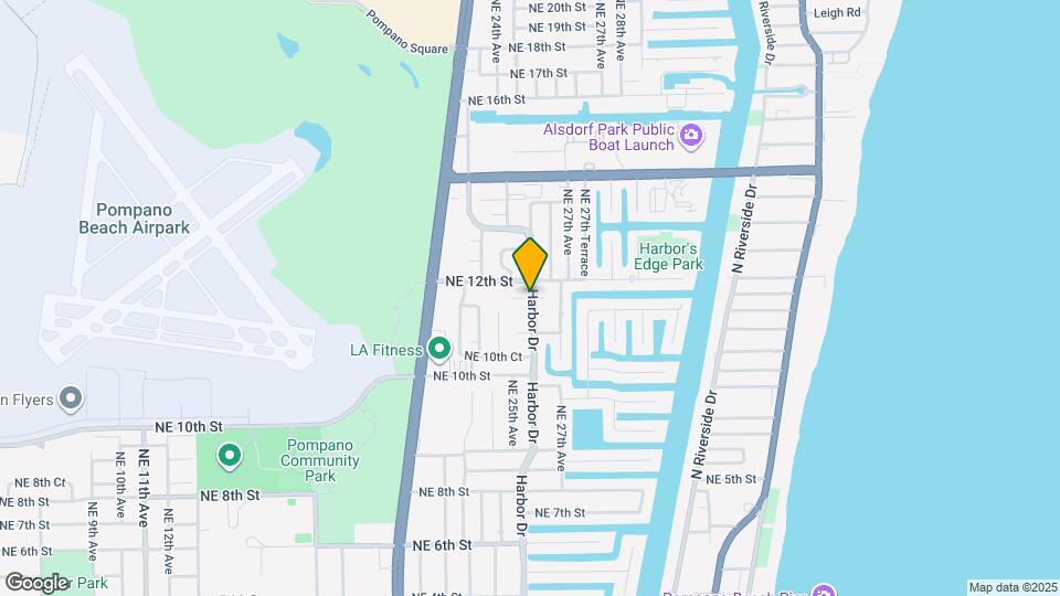 2585 NE 11th Ct Map and Location Details