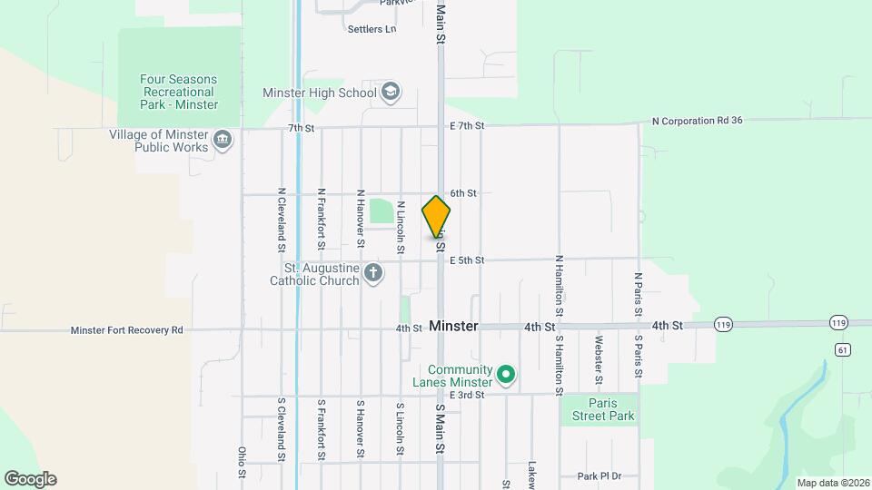 123 N Main St Map and Location Details