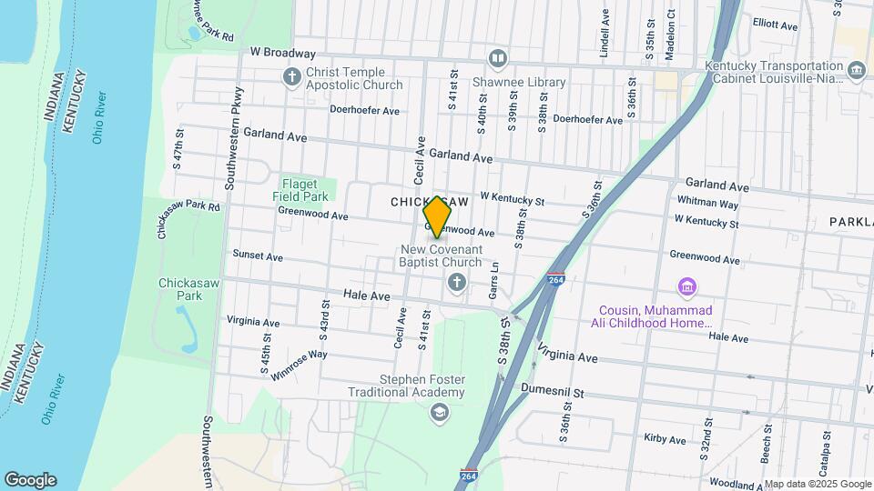 4107 Grand Ave Map and Location Details