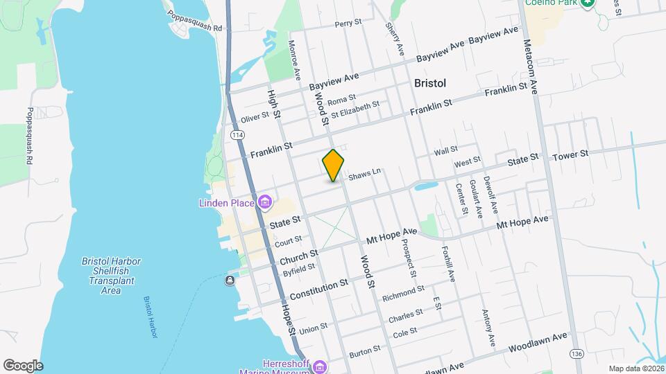 43 Congregational St, Unit 1 Map and Location Details